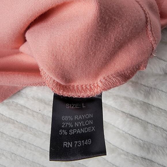 Pencil Skirt Peach Women's Size Large L Stretch Workwear Capsule One5One - Picture 7 of 8